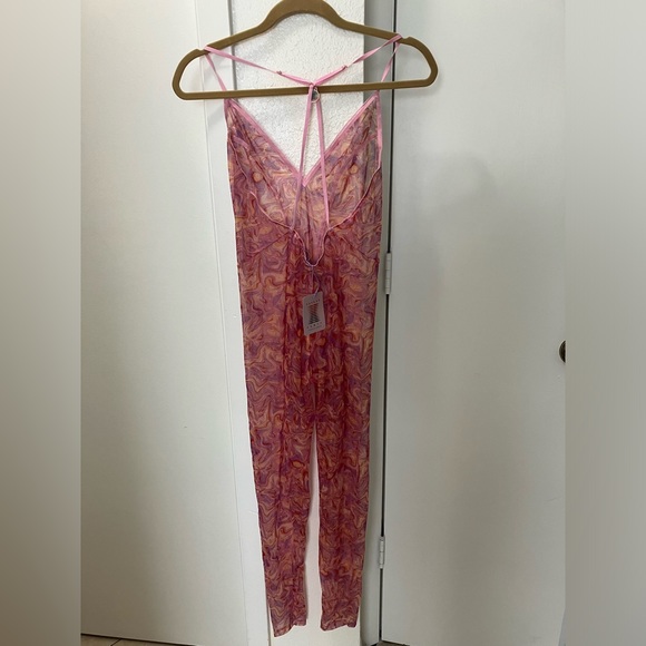 Savage X Fenty Crotchless Catsuit print pink - Picture 4 of 5